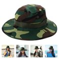 thumbnail image 2 of Chapeau Seau Camouflage pour Hommes Grand Bord Protection Solaire pour Randonnée Pêche et Activités Extérieures avec Sangle Réglable Chapeau de Soleil Extérieur, 2 of 8