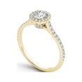 thumbnail image 2 of 3/4 Carat T.W. Diamond Single Halo 14kt Yellow Gold Engagement Ring, 2 of 4