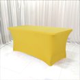 thumbnail image 5 of Stretch Table Cover for Rectangular Tables - Elastic Fitted Tablecloth for Folding Tables, Wrinkle Resistant, Durable Table Protector for Parties, Weddings, Banquets & Events, 5 of 8