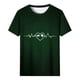 thumbnail image 1 of Tops de Ajuste Suelto para las Mujeres St Patrick Imprimir Manga Corta Cuello Redondo Blusa Casual, Tops de Cuello Redondo para las Mujeres Suave Transpirable, 1 of 7