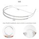 thumbnail image 4 of 4pcs Silver Rhinestone Headband Flower Bridal Girl Wedding Headband Crystal, 4 of 5