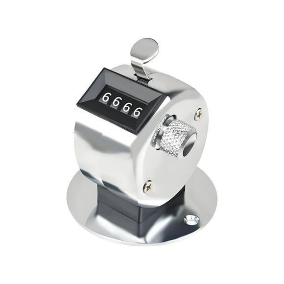 Hearth & Gear 4 Digit Mechanical Handheld Click Counter For Counting Coaching And Sports Event Scoring Carpentry Clamps Set Electronic Rolling Theodolite Electronic Digital Woodworking Setup Gauge