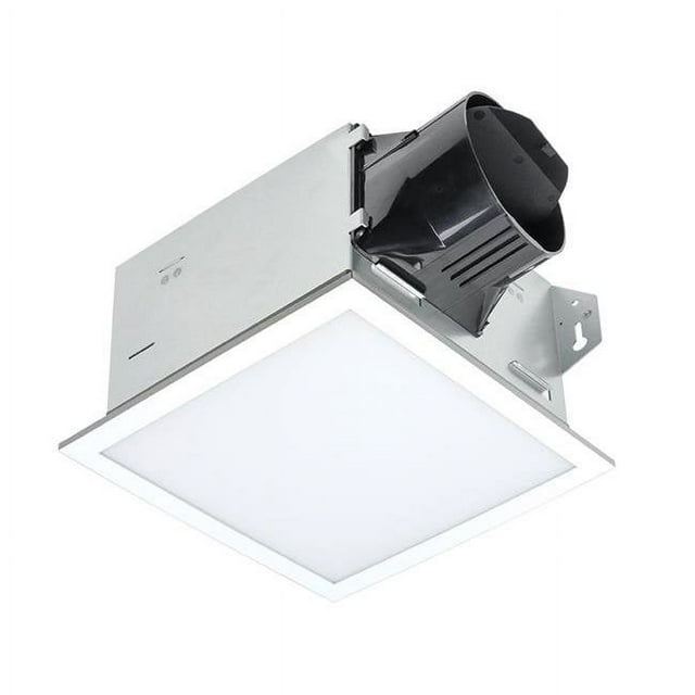 Delta Electronics ITG100ELED BreezIntegrity 100 CFM Exhaust Bath Fan & Edge-lit LED Light