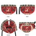 thumbnail image 3 of ZUXONGSY Christmas Deer Tree Breakfast Teapot Cover Personalized Insulated Kettle Cover with Elastic Band Drawstring Xmas Decorative Dust Proof Teapot Cover Easy to Clean Xmas Decor, 3 of 6