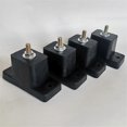 thumbnail image 5 of 4 Pack Cushion Air Conditioner Rubber Shock Absorbing Anti-Vibration Isolator Pads Bracket, 5 of 5