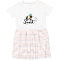 thumbnail image 3 of Inktastic Bee Sweet Bumble Bee Girls Toddler Dress, 3 of 5