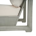 thumbnail image 5 of Christopher Knight Home 3-Piece Patio Outdoor Chat Set, Light Gray Acacia Wood Frame and Beige Cushions, 5 of 13