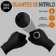 thumbnail image 5 of Guantes de nitrilo negros medianos , libre de latex, sin polvo, sin vinil, dispensador con 100 piezas extra resistentes The woody backyard guantes de nitrilo negros talla mediana, 5 of 5