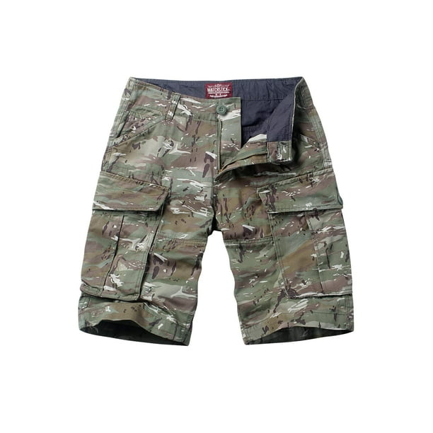 Bermudas Cargo Match para Hombre Camuflaje 3204 Forest Camuflaje Talla 42