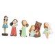 thumbnail image 2 of Estatuas de niña, modelo de regalo, figuras decorativas de niña, adorno de escritorio para encimera 5 piezas, 2 of 9