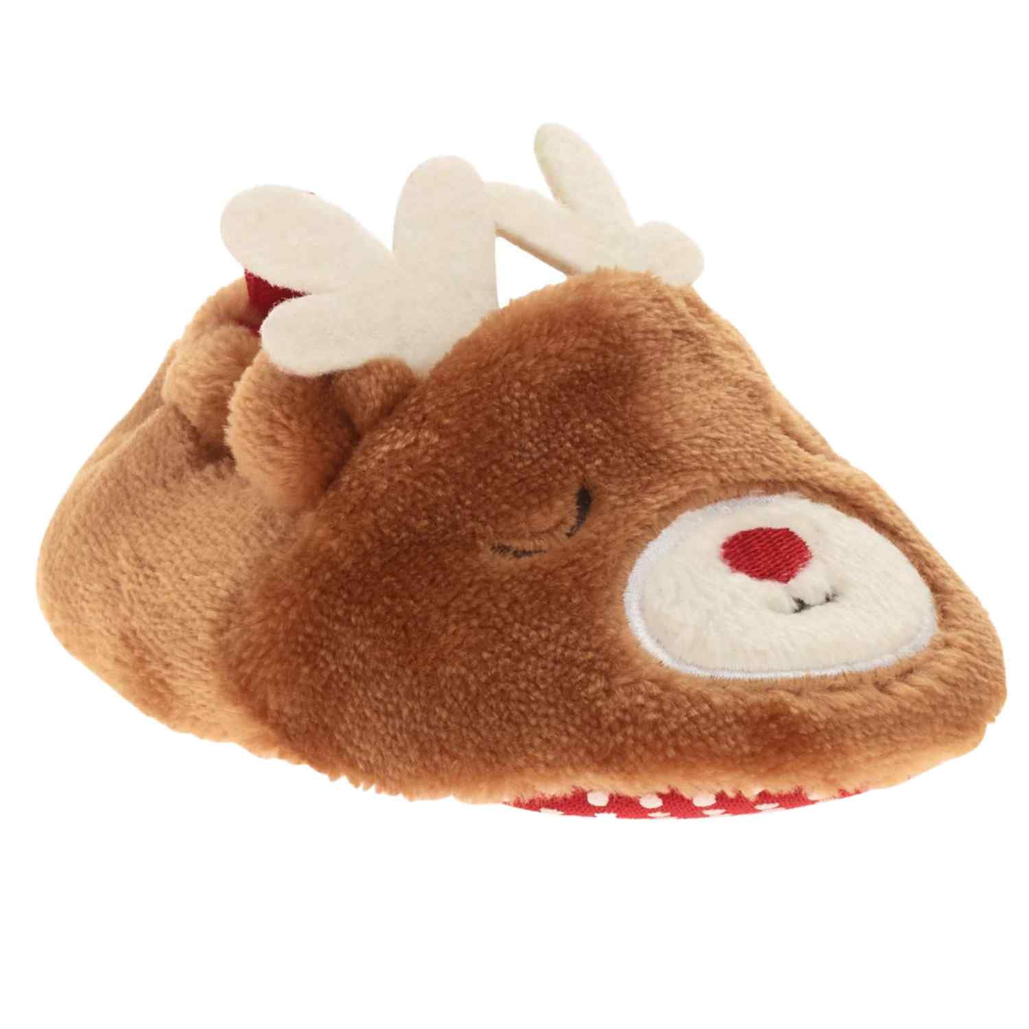 baby christmas slippers