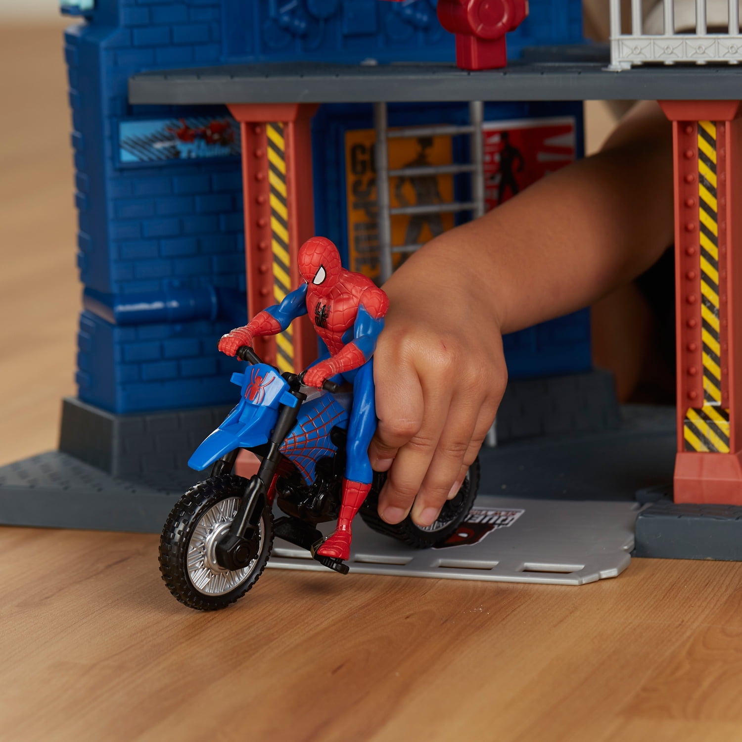 spiderman tower toy walmart