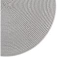 thumbnail image 2 of Set de Set de Table Tissé Classique Intérieur/extérieur, Rond, 15" de Diamètre, Blanc 6 Pièces, 2 of 7