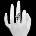 thumbnail image 2 of Natural African Amethyst 925 Sterling Silver Ring s.6 Jewelry DGR1133_E_6 R-1053, 2 of 6
