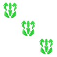 thumbnail image 4 of tssuouriy Rugged ABS Plastic Fairing Body Work Kit Set for CRF50-125CC Durable and Practical Green 280mm 3Set, 4 of 6