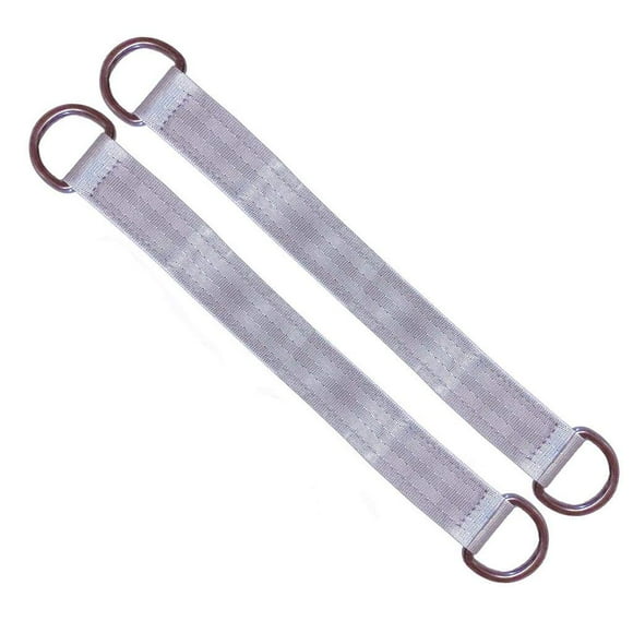 Aivoof Swing Hanging Straps 2 Pcs 24Cm / 9.45Inches Tree Swing Strap Hanging Kit Short Swing Straps Holds 440 Lbs Perfect For Hanging Swing Seat Plank Hammock Punching Bag Gray