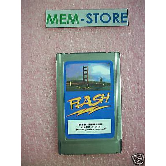 MEM-RSP4-FLD64M 64MB Flash Disk card 4 Cisco 7500 RSP4  (3rd Party)