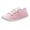 Pink, variant on HEWUQI Women's Canvas Sneakers Low Top Walking Shoes Breathable Cushioned Slip on Comfortable for Everyday Walks Errands Casual Outfits Orange Size 10
