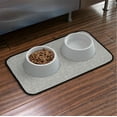 thumbnail image 4 of S&T Inc. Pet Bowl Mat - 21.5 in. x 12.5 in. - Assorted Prints, 4 of 5