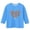 Blue, variant on Eltusu Boys Valentines Base Layer Shirts, Pullover Fashion Heart Graphic Crew Neck 3/4 Long Sleeve Tops Blue Size 3-12 T