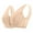 Beige BGL5, variant on Women Bras Underwear Womens No Underwire Bras Solid Color Fashion Thin Brassiere Loose Daily Wear Beige XL