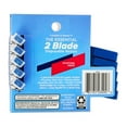 thumbnail image 6 of Equate 2-Blade Disposable Razors, Blue, 5 Count, 6 of 8