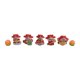thumbnail image 1 of 7 mini figuras del dios de , decoración, regalos, manualidades, adornos, figuras de resina, miniatura, manualidades 3D., 1 of 8