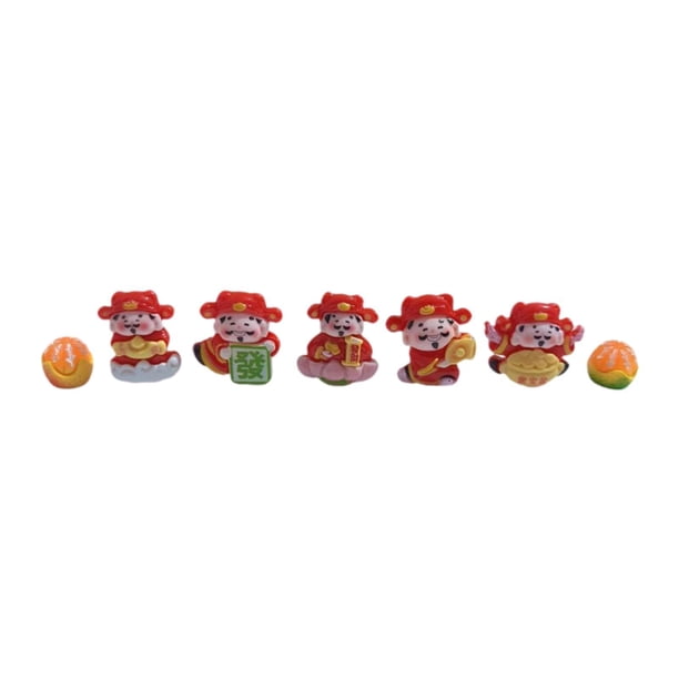 7 mini figuras del dios de , decoración, regalos, manualidades, adornos, figuras de resina, miniatura, manualidades 3D.