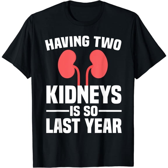 Cute Kidney Donor Art Men Women Kidney Transplant Survivor T-Shirt