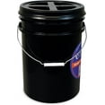 , 5 Gallon Bucket with Gamma Seal Screw on Airtight Lid, Set of 3, Food