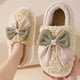 thumbnail image 2 of Xucatan Women's Plush Fuzzy Slippers with Bow, Non-Slip Indoor Outdoor House Shoes, Warm Cozy Winter Slippers for Women with Closed Back Gift, 2 of 3
