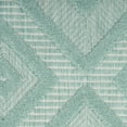 thumbnail image 3 of Nourison Versatile Indoor/Outdoor Aqua/Teal 2' x 4' Area Rug (2x4), 3 of 7