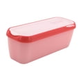 thumbnail image 2 of yuksok Ice Cream Container Large Versatile Ice Cream Tub for Kitchen Freezer Yogurt Pink Red, 2 of 9