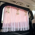 thumbnail image 1 of Car Suction Cup Sun Shade Curtain Auto Vehicle Window Secrecy Cover Easily Install Dismantle Suitable For All Car Models Rays Enhances Interior Comfortable, 1 of 6