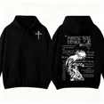 thumbnail image 2 of Forgive Them Father Christian Hoodie – Cross & Crown of Thorns Graphic, Jesus Scripture Faith Hoodie, Unisex Spiritual Apparel, For Unisex, 2 of 6