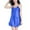Blue, variant on Women's Pajama Sets, Women's Pajamas Set, Women's Solid Color Glossy Robe Bathrobe Female Spring and Long Sateen Cardigan Pajamas Set