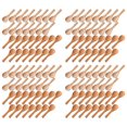 thumbnail image 1 of Cucharas de madera pequeñas, minicucharas para degustación, condimentos, sal, cucharas para cocinar, condimentos, aceite, café, té, azúcar, 120 piezas, 1 of 8