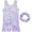 A001, variant on Ytdscs Kids Baby Girls Leotards Halter Gymnastics with Shorts Dance Sleeveless Biketards with Hair Scrunchie for Girls 3-12 Years