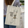 thumbnail image 2 of Smartprints "fashion Kids" Tote Bag - Image by Shutterstock, One Size Cotton Canvas Tote Bag, 2 of 4