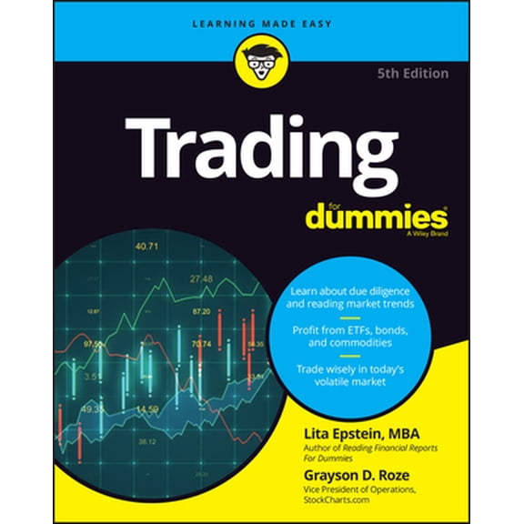 Pre-Owned Trading for Dummies (Paperback) 1394161484 9781394161485