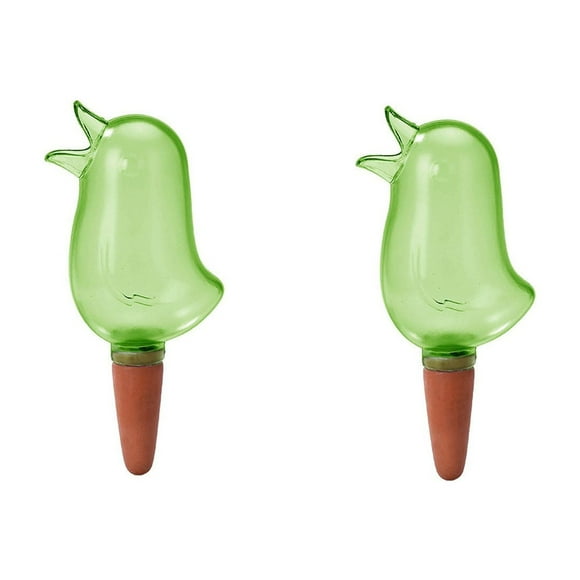 YUTK 1 Gallon Watering Can,Bird Creatives Flower Watering Device Water Drip Green Plant Potted Automatic Device Household Appliance Water Seepage Device,Green