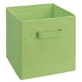 thumbnail image 6 of ClosetMaid Cubeicals Fabric Drawer, Open Storage Organizing Bin, Green (2 Pack), 6 of 6