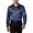 Navy, variant on JTieacloth Button Up Dress Shirt with Pocket Mens Casual Fashion Bright Face Solid Color Lapel Long Sleeve Shirt Black