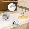 thumbnail image 4 of Desviador con caño de tubo Dreyoo sin cordones para Kohler GP85556-CP, cromado, 4 of 7