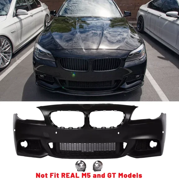 For BMW F10 MTECH MSPORT FRONT BUMPER KIT W/ FOG 11-17 F10 LCI SEDAN W/ PDC
