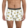 thumbnail image 2 of Bingfone Bee Men's Underwear - Casual Stretch Boxer Briefs-Small, 2 of 7