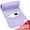 Purple, variant on Aship Electric Heating Pad for Period Cramps & Back Pain Relief, Portable Heat Pad for Neck and Shoulders - Christmas Gifts for Mom Dad, 10 Heat Settings, ETL Certified, 12"x24", Gray