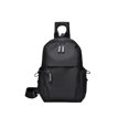 thumbnail image 2 of Bolsa de pecho repelente al agua para hombre - Bolso de hombro de viaje para hombres, bolso cruzado casual pequeño, ligero y ajustable, 2 of 8