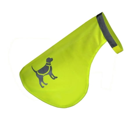 HQRP Reflective Dog Safety Vest Protects Pets From Cars & Hunting Accidents, High Visibility Fluorescent