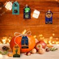 thumbnail image 2 of Monebena 60 Pcs Halloween Tags with String Halloween Paper Tags Spooky Craft Gift Label for Halloween Party Candy Present Wrap Gift Label M01, 2 of 7